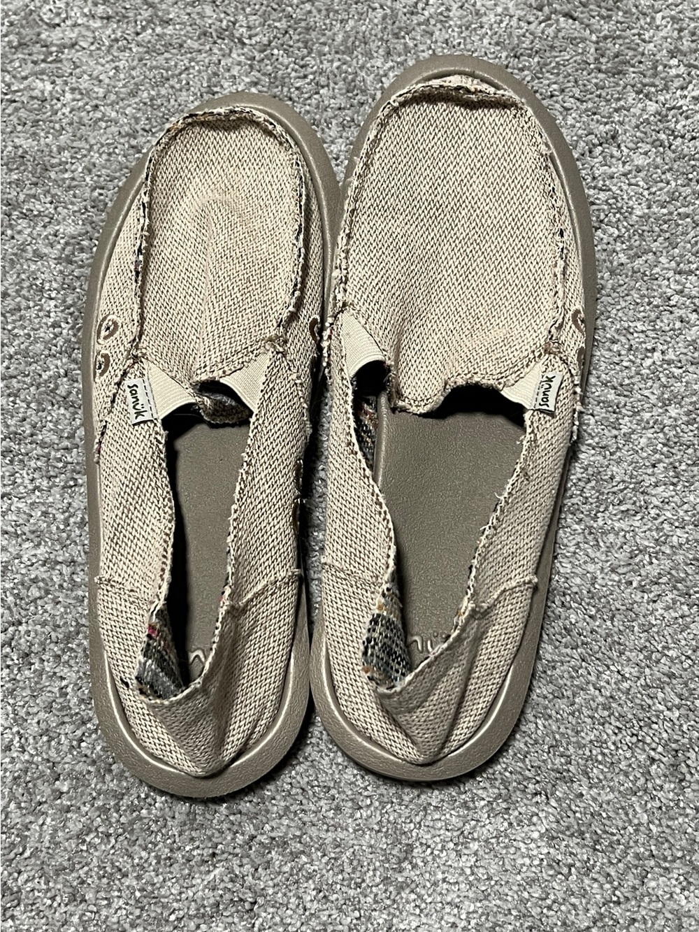 Sanuk Donna Hemp Tone - sz 8